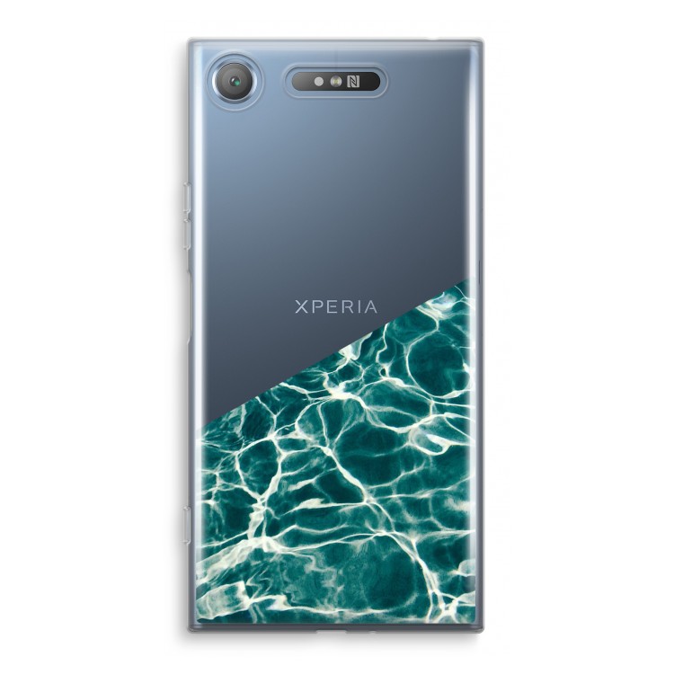 Weerkaatsing water: Sony Xperia XZ1 Transparant Hoesje