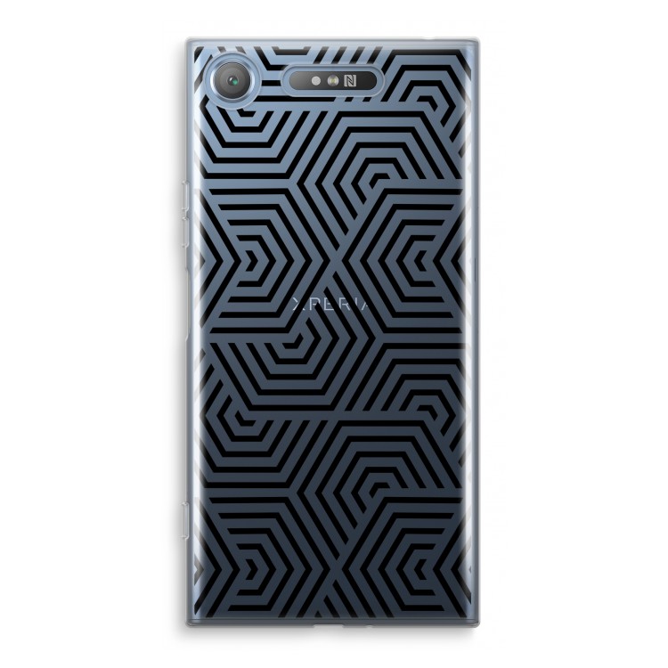 Magic pattern: Sony Xperia XZ1 Transparant Hoesje