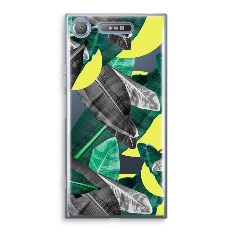 Fantasie jungle: Sony Xperia XZ1 Transparant Hoesje