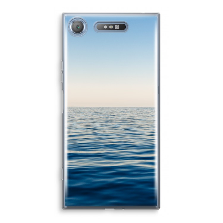 Water horizon: Sony Xperia XZ1 Transparant Hoesje