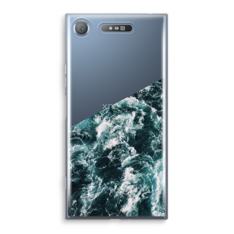 Zee golf: Sony Xperia XZ1 Transparant Hoesje