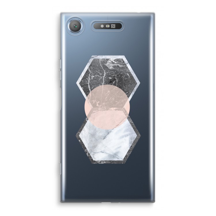 Creatieve toets: Sony Xperia XZ1 Transparant Hoesje