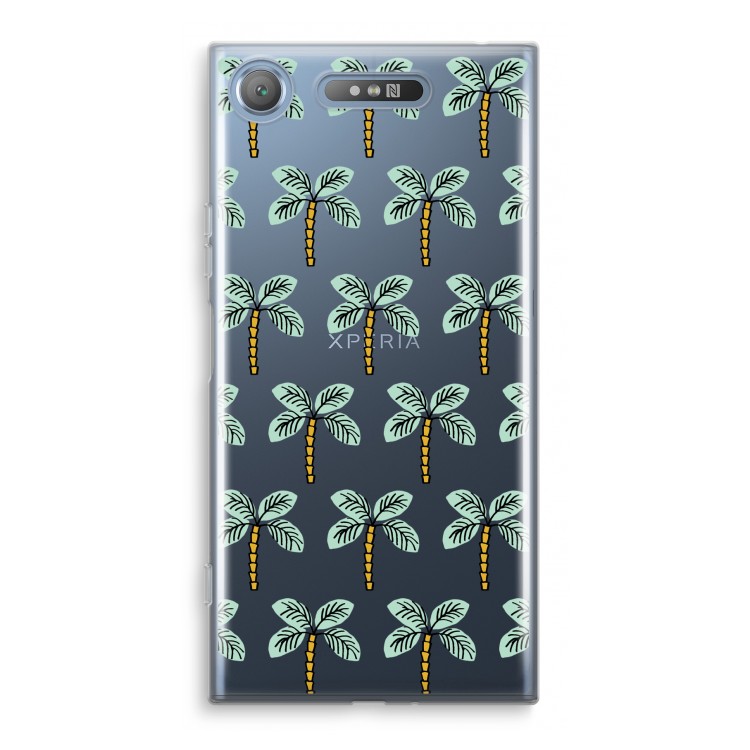 Paradise: Sony Xperia XZ1 Transparant Hoesje