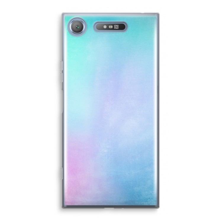 mist pastel: Sony Xperia XZ1 Transparant Hoesje