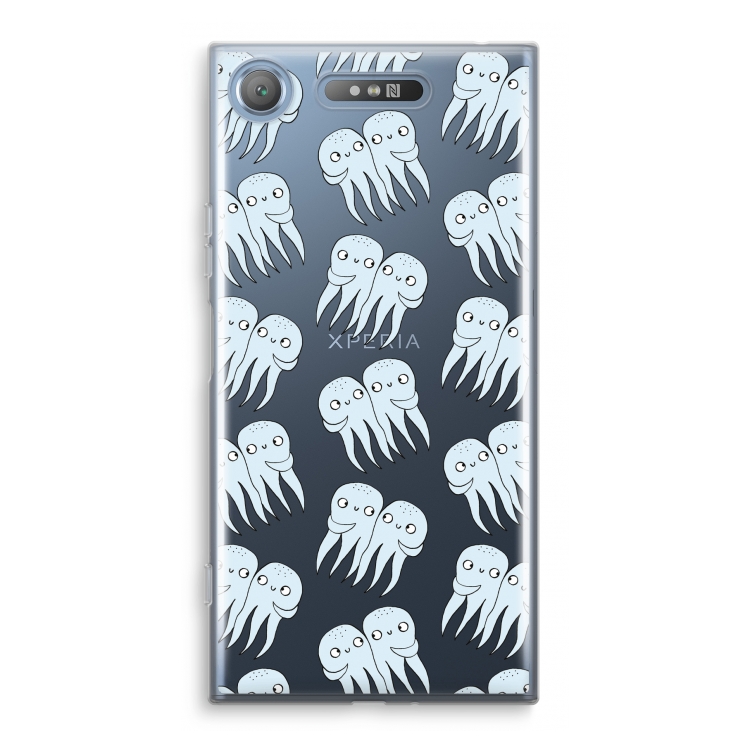 Octopussen: Sony Xperia XZ1 Transparant Hoesje