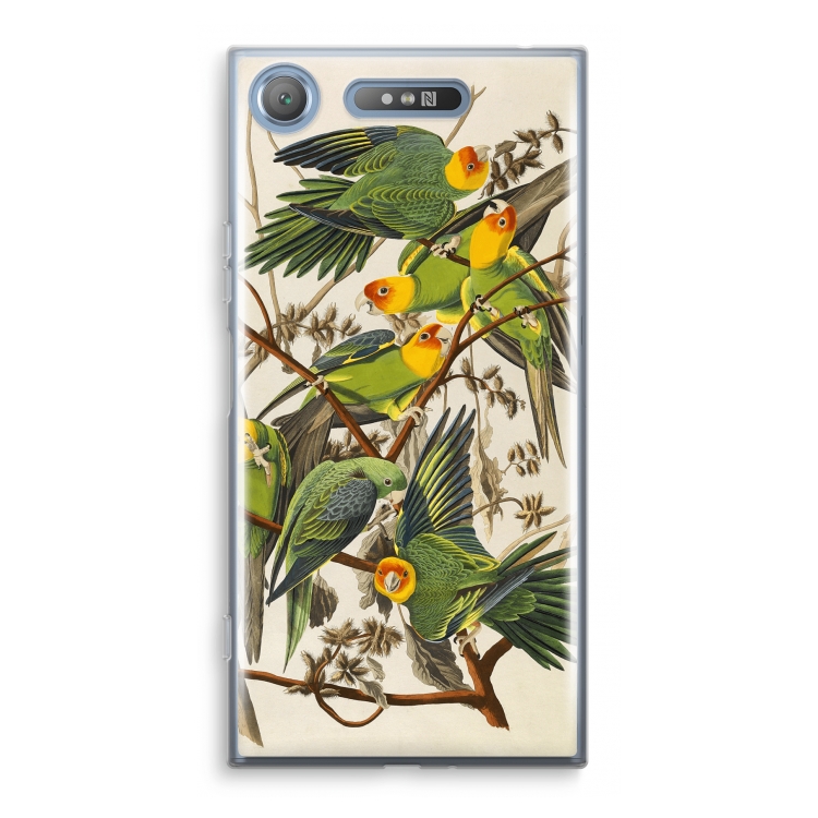 Carolinaparkiet: Sony Xperia XZ1 Transparant Hoesje