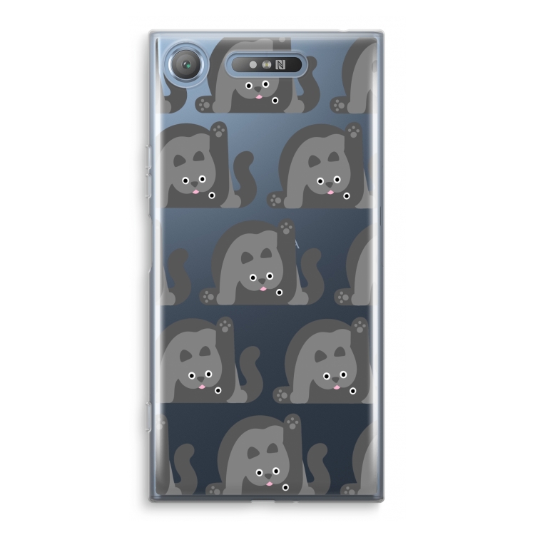 Cats: Sony Xperia XZ1 Transparant Hoesje