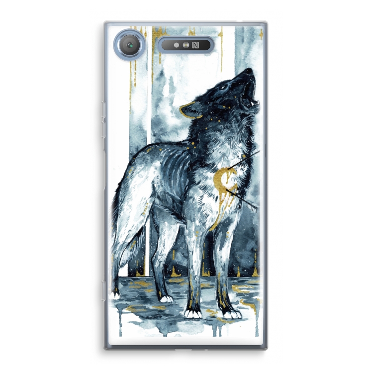 Bleeding Soul: Sony Xperia XZ1 Transparant Hoesje