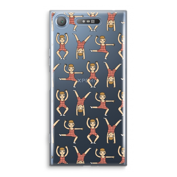 Gymboys: Sony Xperia XZ1 Transparant Hoesje