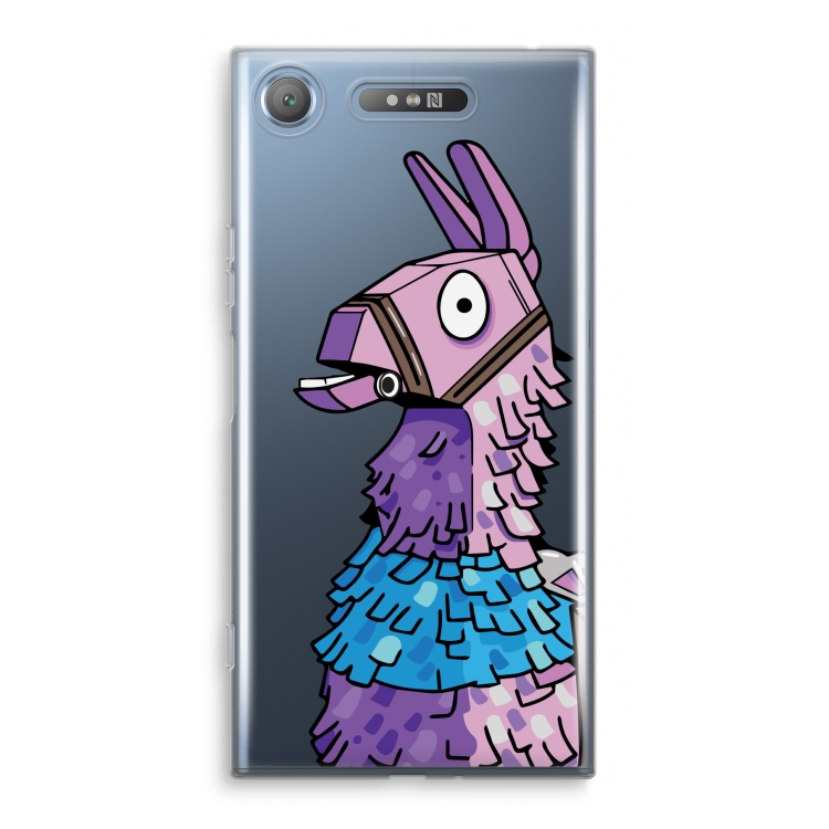 Lama: Sony Xperia XZ1 Transparant Hoesje