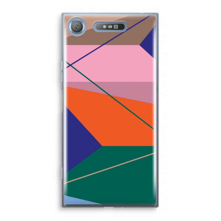 Gestalte 1: Sony Xperia XZ1 Transparant Hoesje