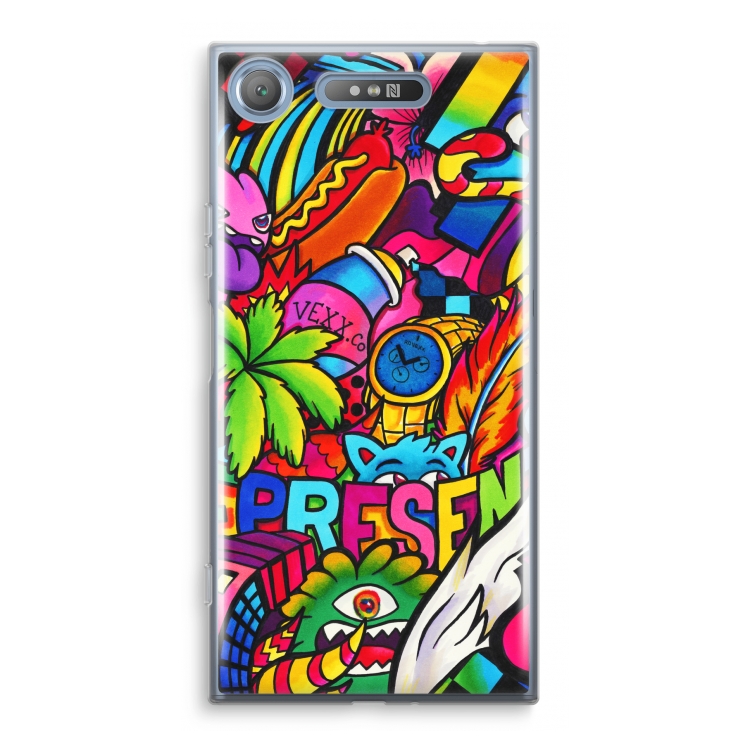 Represent: Sony Xperia XZ1 Transparant Hoesje