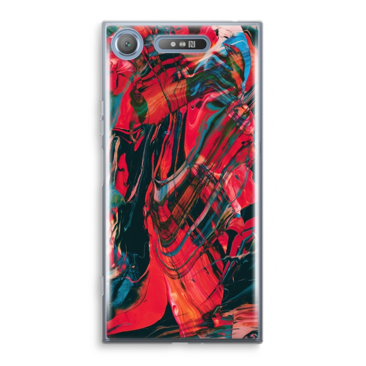 Endless Descent: Sony Xperia XZ1 Transparant Hoesje