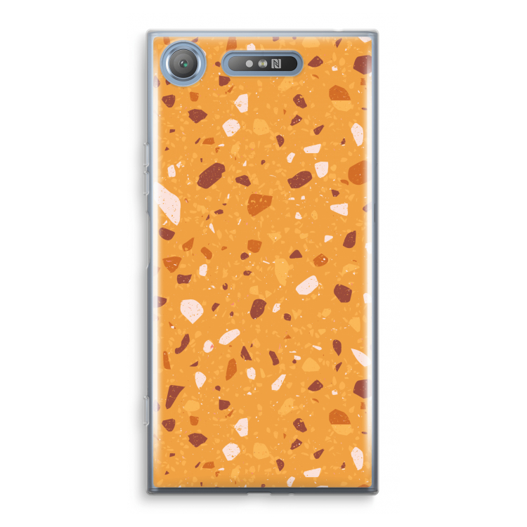 Terrazzo N°24: Sony Xperia XZ1 Transparant Hoesje