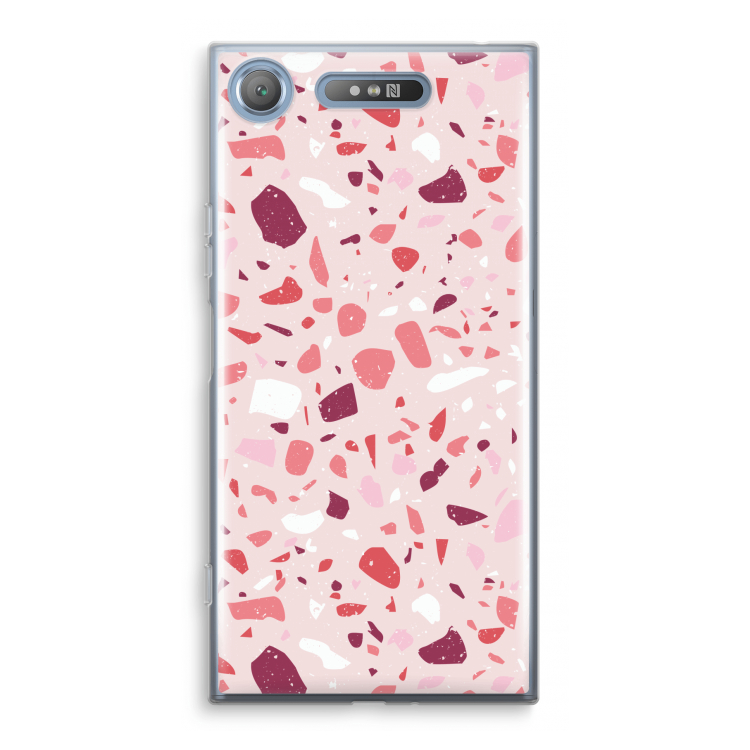 Terrazzo N°15: Sony Xperia XZ1 Transparant Hoesje
