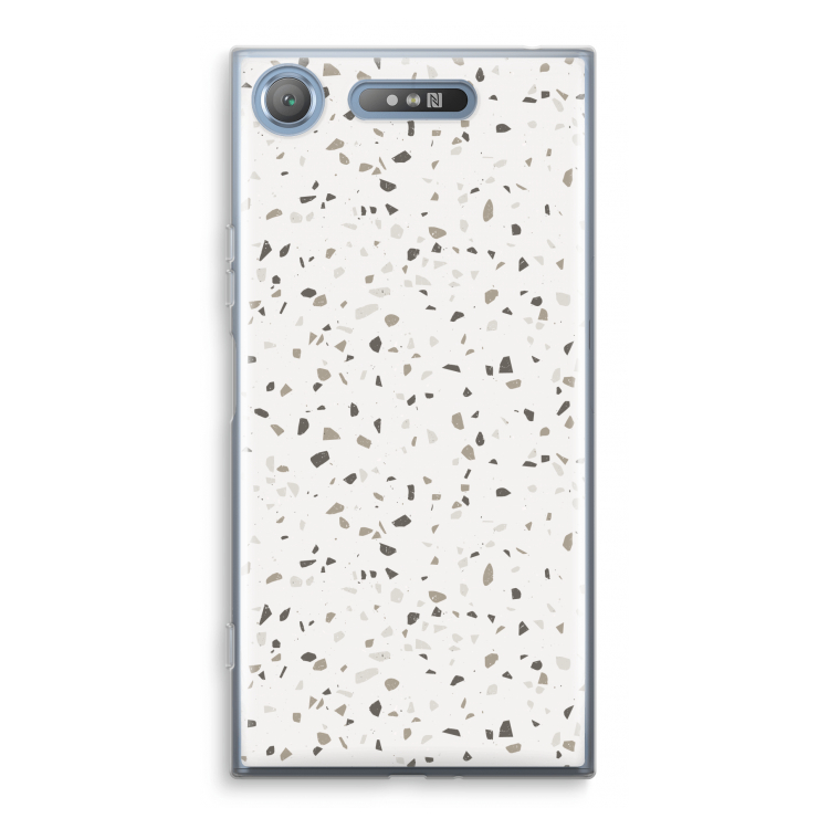 Terrazzo N°14: Sony Xperia XZ1 Transparant Hoesje