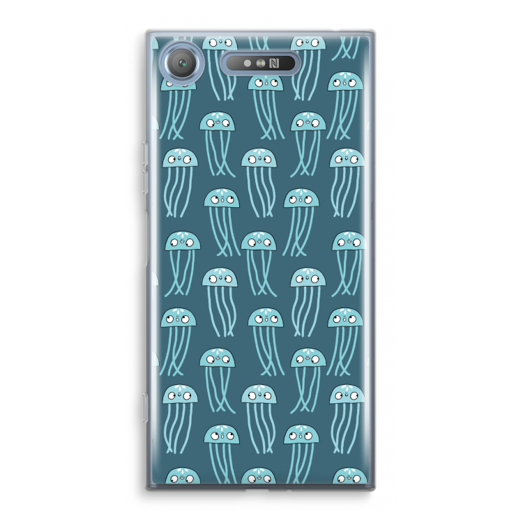 Kwallie: Sony Xperia XZ1 Transparant Hoesje