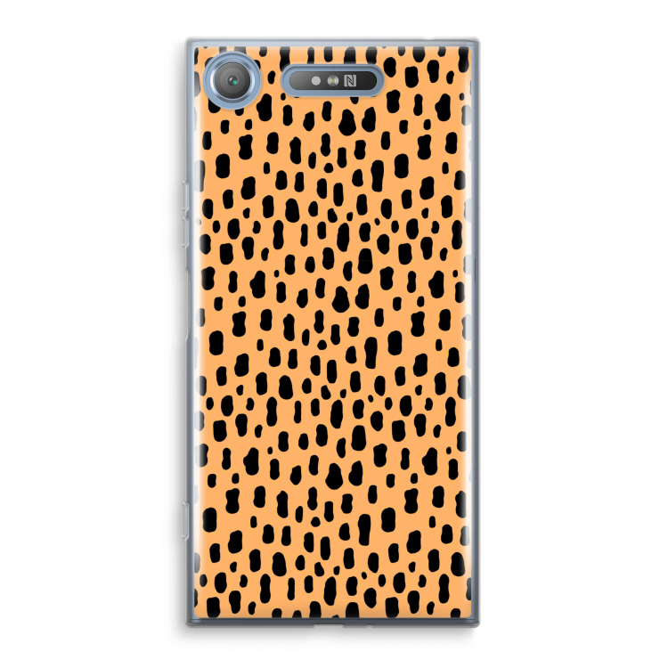 Panter: Sony Xperia XZ1 Transparant Hoesje
