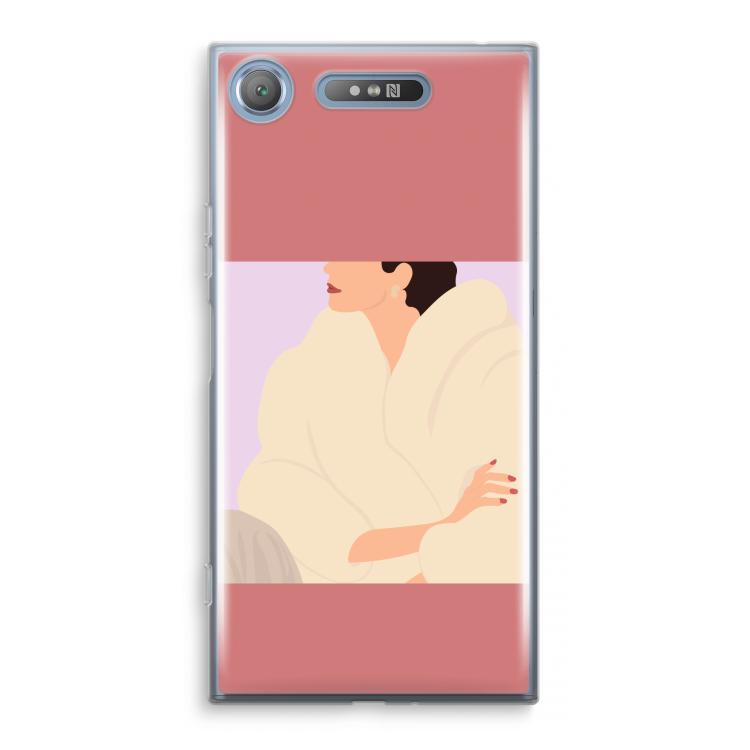 Cosy: Sony Xperia XZ1 Transparant Hoesje