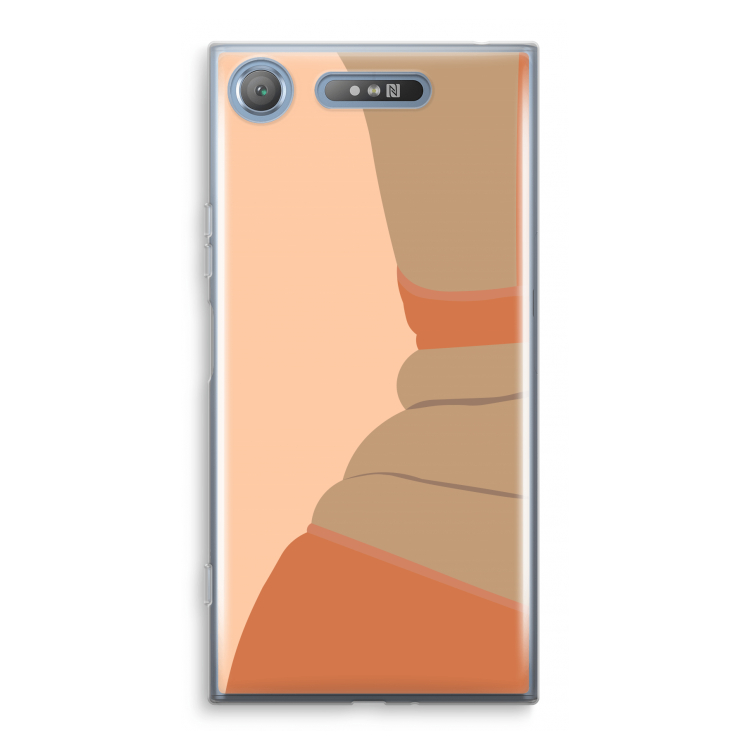 Bikini: Sony Xperia XZ1 Transparant Hoesje