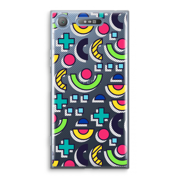 8-bit N°6: Sony Xperia XZ1 Transparant Hoesje