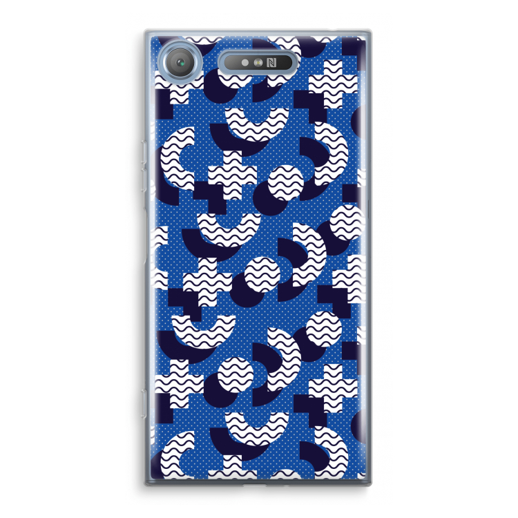 8-bit N°5: Sony Xperia XZ1 Transparant Hoesje