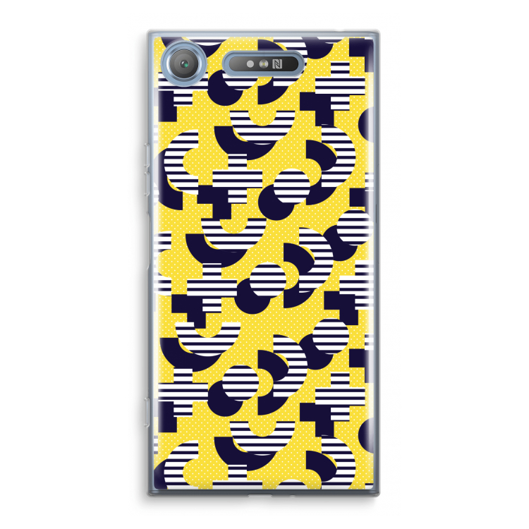 8-bit N°3: Sony Xperia XZ1 Transparant Hoesje