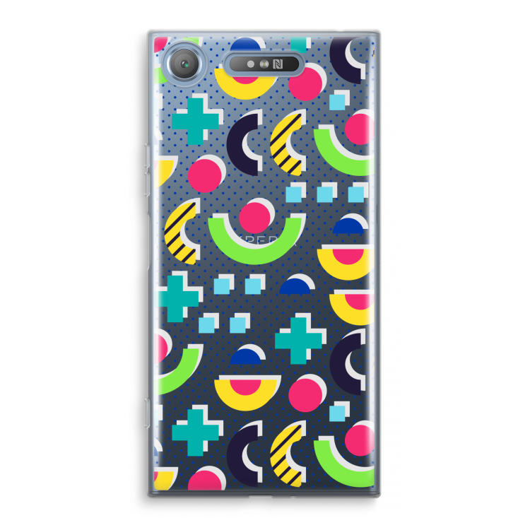 8-bit N°1: Sony Xperia XZ1 Transparant Hoesje