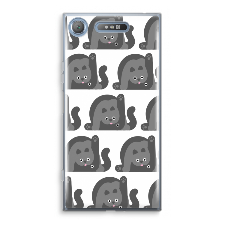 Cats: Sony Xperia XZ1 Transparant Hoesje