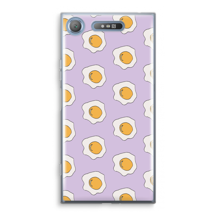 Bacon to my eggs #1: Sony Xperia XZ1 Transparant Hoesje