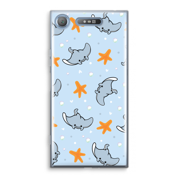 Manta: Sony Xperia XZ1 Transparant Hoesje