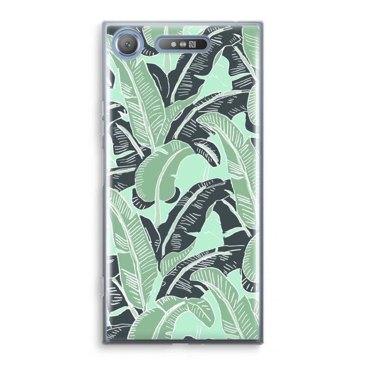 This Sh*t Is Bananas: Sony Xperia XZ1 Transparant Hoesje