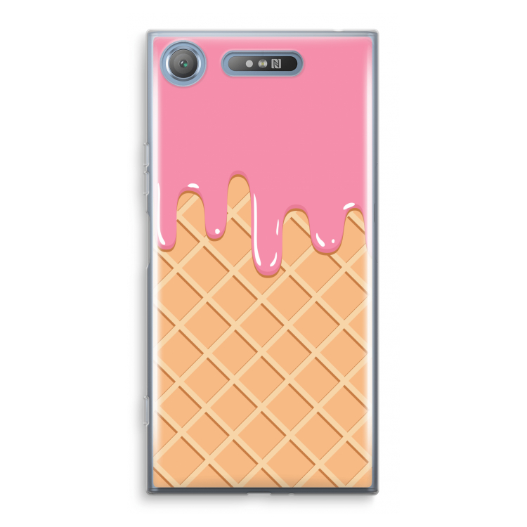Ice cream: Sony Xperia XZ1 Transparant Hoesje