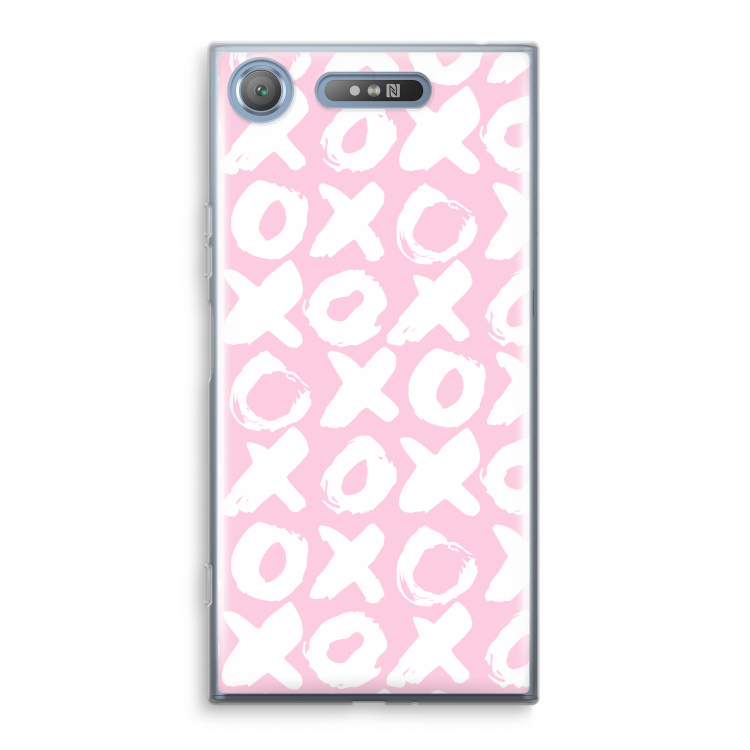 XOXO: Sony Xperia XZ1 Transparant Hoesje