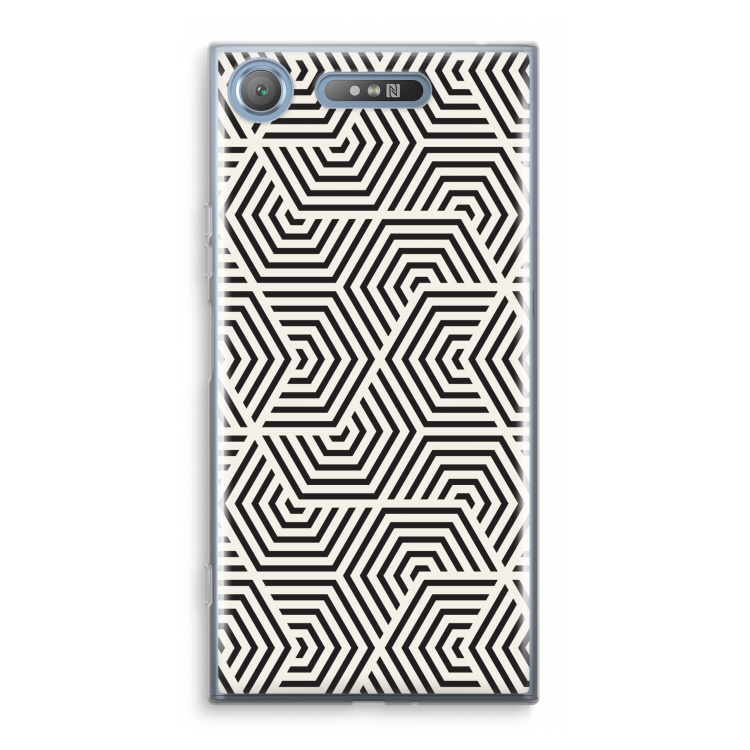 Magic pattern: Sony Xperia XZ1 Transparant Hoesje