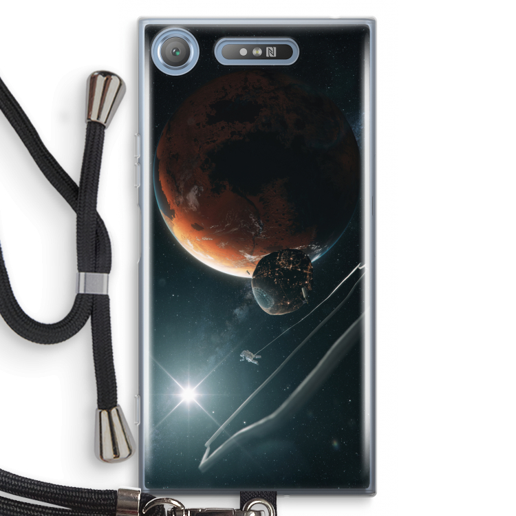 Mars Renaissance: Sony Xperia XZ1 Transparant Hoesje met koord