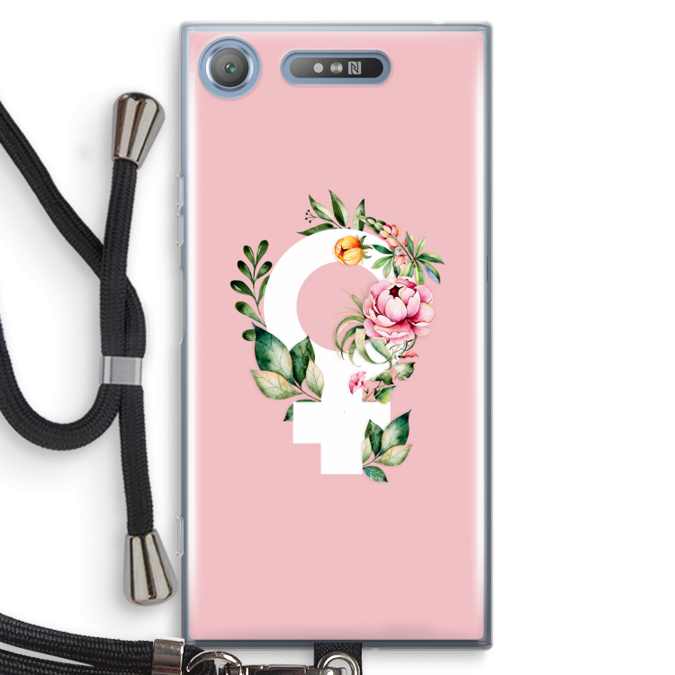 Venus: Sony Xperia XZ1 Transparant Hoesje met koord