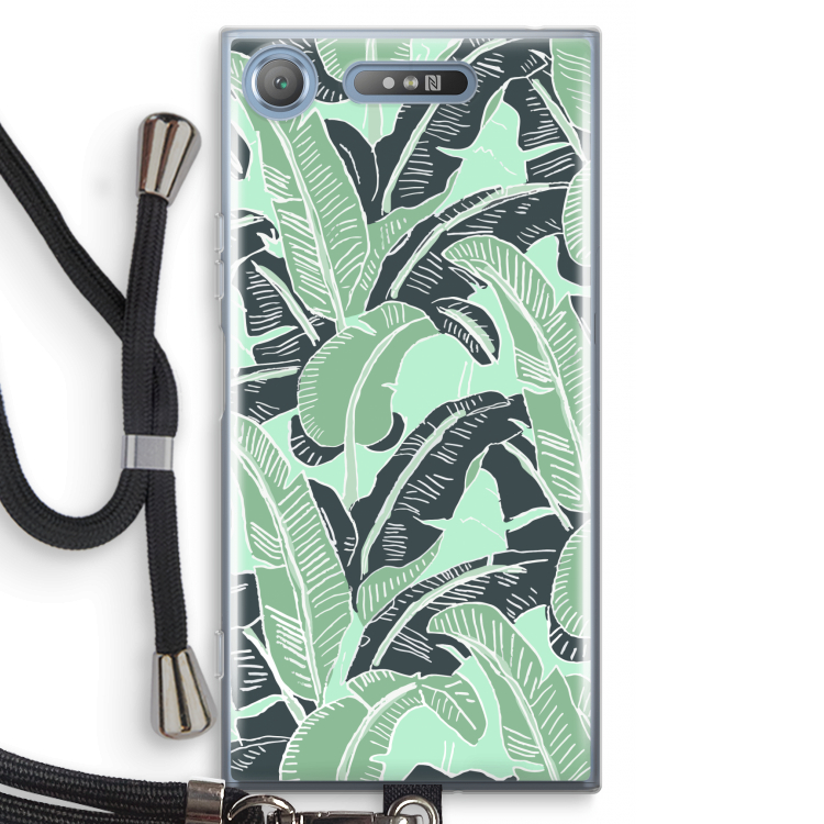 This Sh*t Is Bananas: Sony Xperia XZ1 Transparant Hoesje met koord