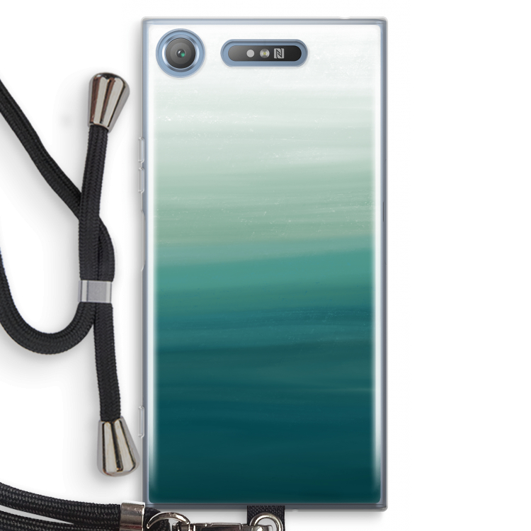Ocean: Sony Xperia XZ1 Transparant Hoesje met koord