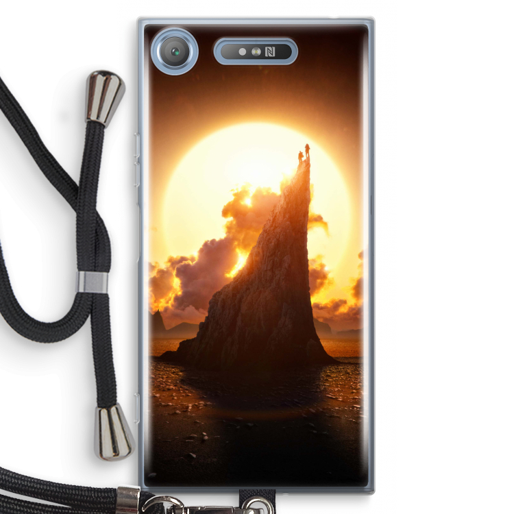 Children of the Sun: Sony Xperia XZ1 Transparant Hoesje met koord