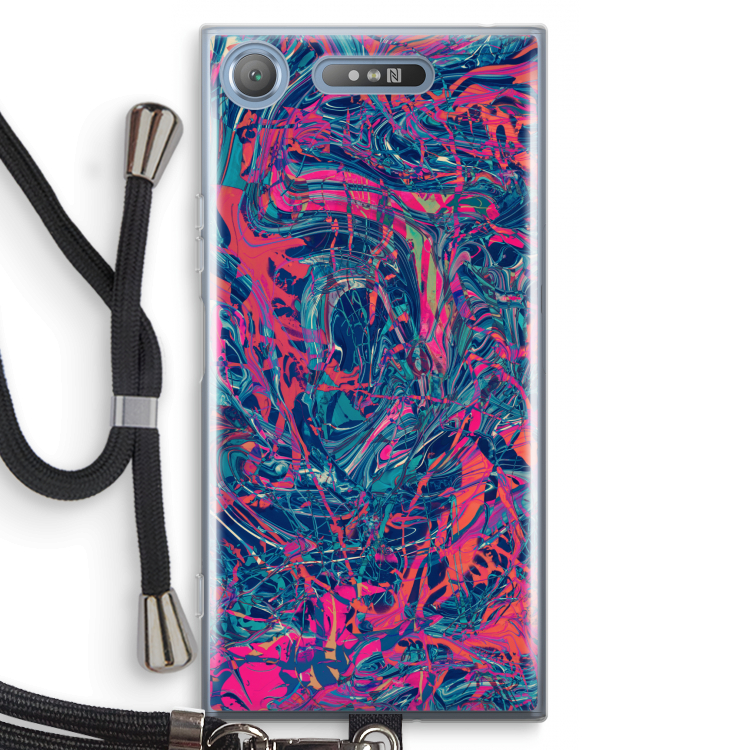 Sleeping Dreams: Sony Xperia XZ1 Transparant Hoesje met koord