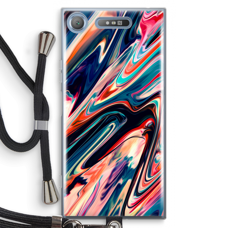 Quantum Being: Sony Xperia XZ1 Transparant Hoesje met koord