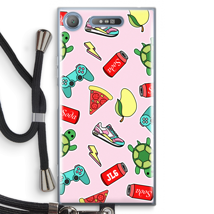 Things Jamie Loves: Sony Xperia XZ1 Transparant Hoesje met koord