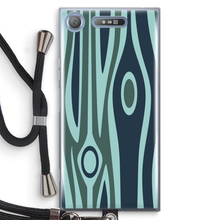 Bast B: Sony Xperia XZ1 Transparant Hoesje met koord