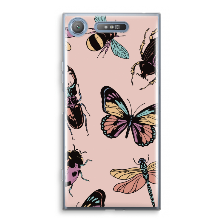Tiny Bugs: Sony Xperia XZ1 Transparant Hoesje