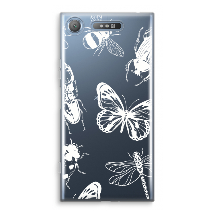 Tiny Bugs: Sony Xperia XZ1 Transparant Hoesje