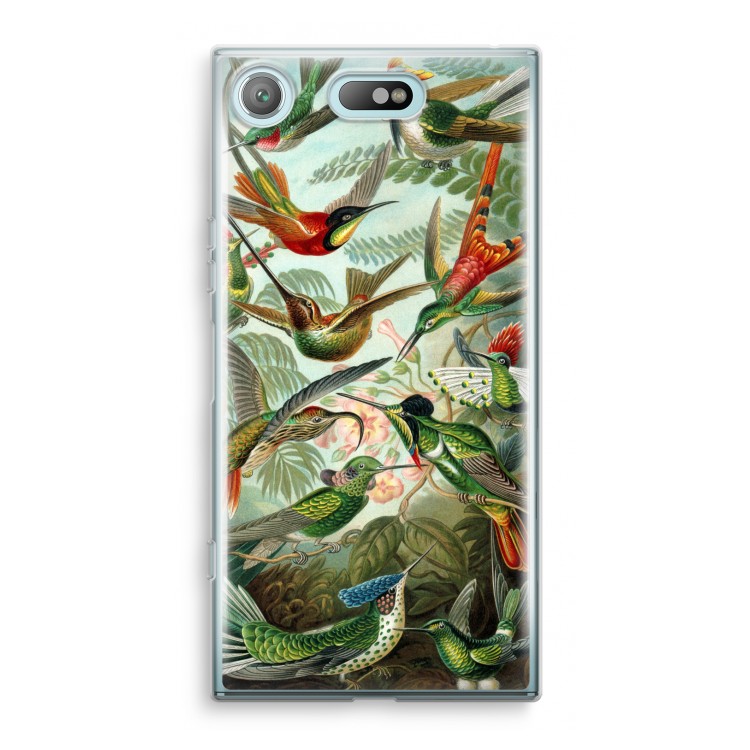 Haeckel Trochilidae: Sony Xperia XZ1 Compact Transparant Hoesje