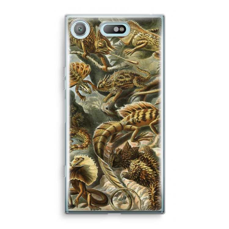 Haeckel Lacertilia: Sony Xperia XZ1 Compact Transparant Hoesje