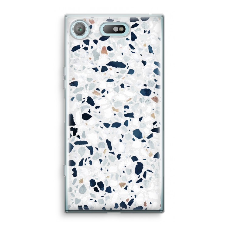Terrazzo N°1: Sony Xperia XZ1 Compact Transparant Hoesje