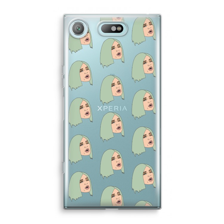 King Kylie: Sony Xperia XZ1 Compact Transparant Hoesje